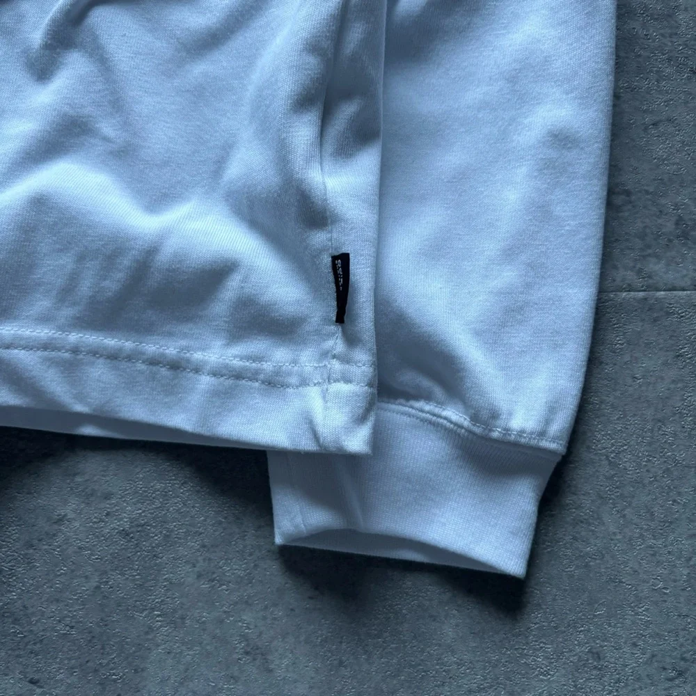 White adidas turtleneck
